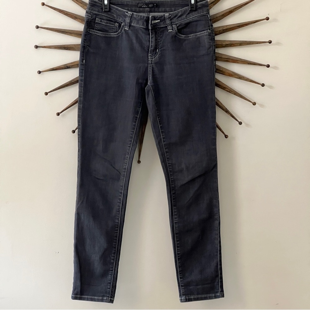Prana Jeans Womens 4 Black Denim Pants Slim Fit Casual